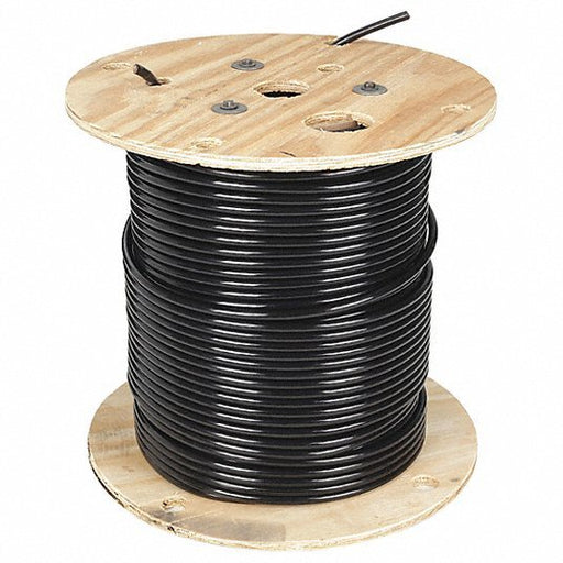 Southwire 20504702 Building Wire, THHN, 1 AWG, 500 ft, Black, Nylon Jacket, PVC Insulation - Redwood.KV5ZG88