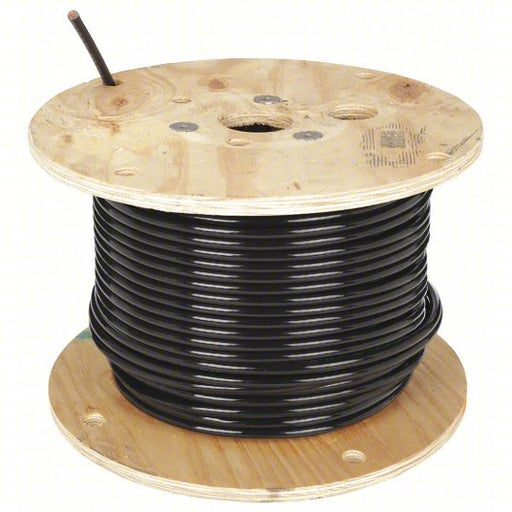 Southwire 20506202 Building Wire, THHN, 2/0, 500 ft, Black, Nylon Jacket, PVC Insulation