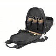 CLC 1134 Tool Backpack 8 Outside Pockets, 36 Inside Pockets, 13 1/4 in Overall Wd, 13 1/4 in Overall Dp