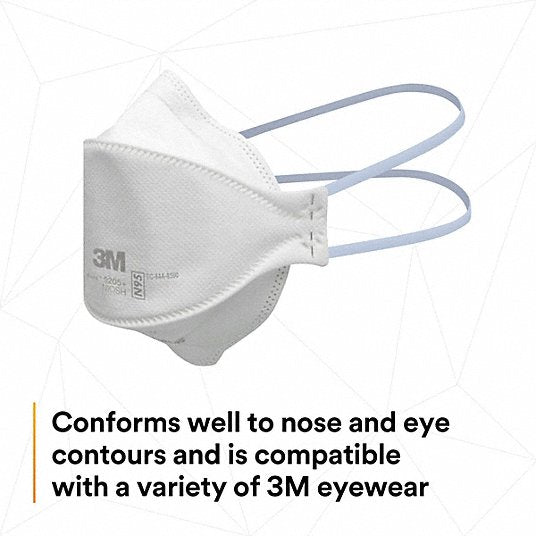 3M 9205+ Disposable Respirator, Universal, N95, PK 240