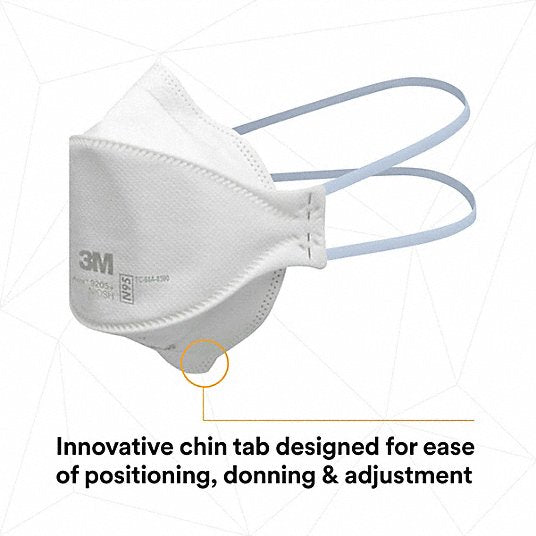 3M 9205+ Disposable Respirator, Universal, N95, PK 240