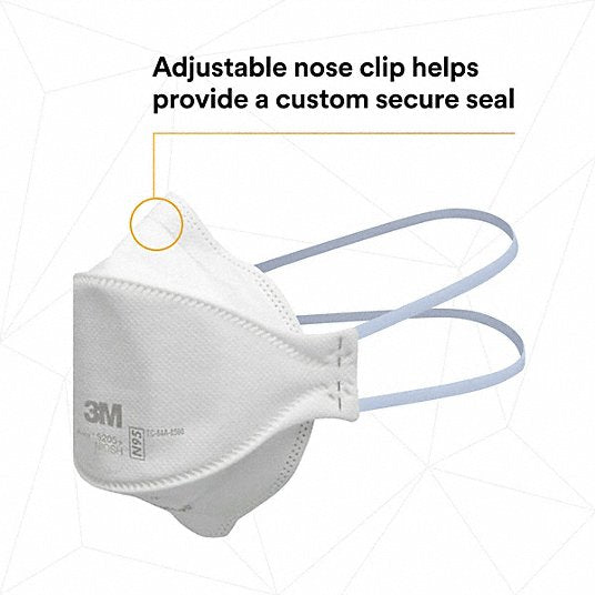 3M 9205+ Disposable Respirator, Universal, N95, PK 240