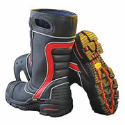 Fire-Dex FDXL200-5 Firefighter Boot, Leather, 5, PR