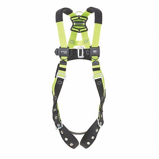 Miller by PIP H5ISP221001 Fall Protection Harness Vest Harness, Quick-Connect / Quick-Connect, S/M, Padded