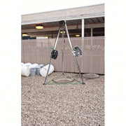 MSA 10163033 Confined Space Kit 5 ft to 8 ft Ht, 3 1/8 ft to 4 7/8 ft Base, 400 lb Wt Capacity, Includes SRL