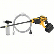 Dewalt DCPW550P1 Cordless Pressure Washer Kit Medium Duty, Hand Held, 550 psi, 1 gpm Flow Rate, 20 V Volt
