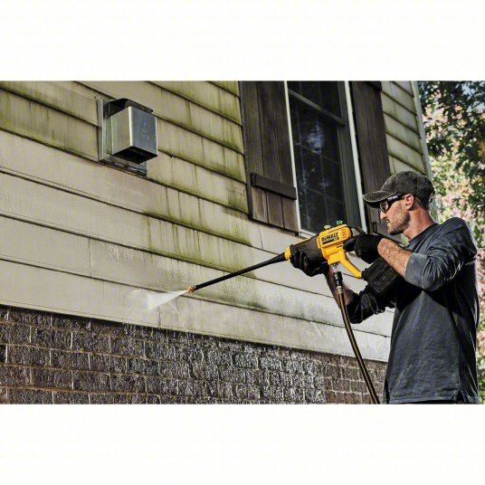 Dewalt DCPW550P1 Cordless Pressure Washer Kit Medium Duty, Hand Held, 550 psi, 1 gpm Flow Rate, 20 V Volt