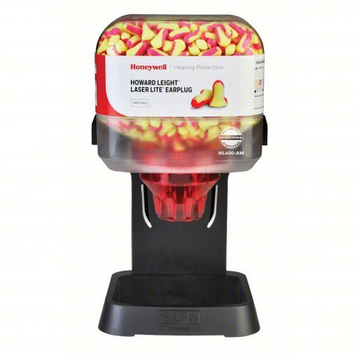 Honeywell HL400-LL-INTRO-AM Earplug Dispenser with Refill, Contoured-T, 32 dB NRR, 400 Pairs