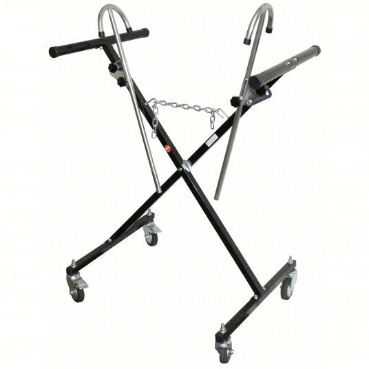 Keysco 78036 Work Stand, Steel, Bumpers, Foldable, 52 in Max Op Ht, 48 in Op Wd