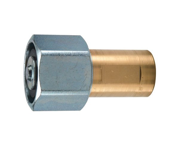 Parker 6125-12 Hydraulic Hose Wing Nut Coupler 3/4", 3,000 psi
