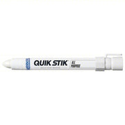Markal 61051 Paint Crayon Oily Surfaces/Rough Surfaces, 13 mm Tip Wd, White