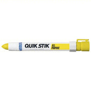 Markal 61053 Paint Crayon Oily Surfaces/Rough Surfaces, 13 mm Tip Wd, Yellow