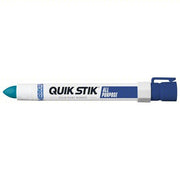 Markal 61070 Paint Crayon Oily Surfaces/Rough Surfaces, 13 mm Tip Wd, Blue
