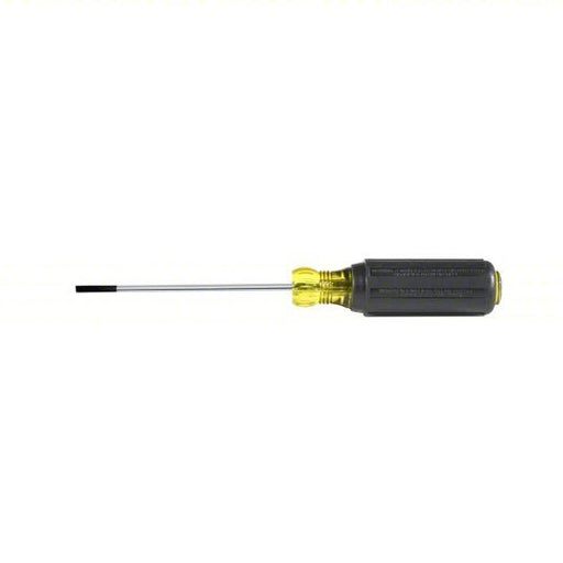 Klein 612-4 General Purpose Slotted Screwdriver 1/8 in Tip Size, 7 3/4 in Overall Lg, 4 in Shank Lg