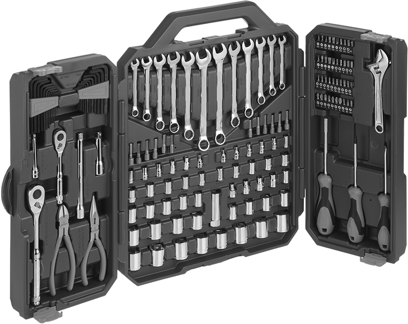 McMaster 6173A27 Economy Socket and Wrench Set 150 Pieces