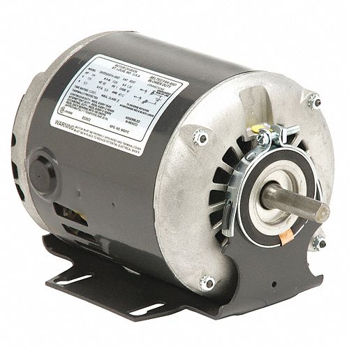 U.s. Motors 4115 Belt Drive Motor, 1 Speed, Open Drip Proof, Cradle Base/Stud Mount, 3/4 hp Horsepower