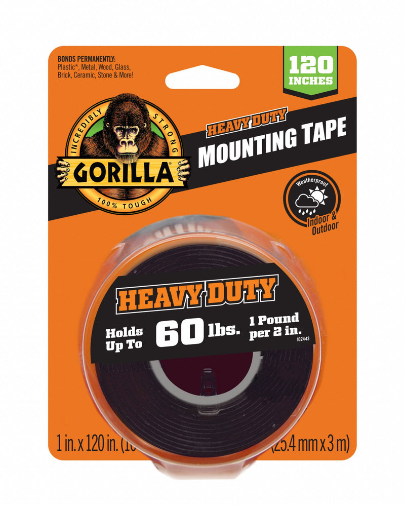 The 102441 Film Tape, 1 in Roll Wd, 3 3/8 yd Overall Roll Lg, 43 mil Thick, Acrylic