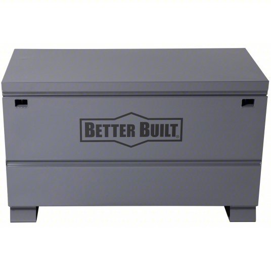 Better Built 2048-BB Chest-Style Jobsite Box 24 in Overall Wd, 48 in Overall Dp, 28 in Overall Ht, Gray