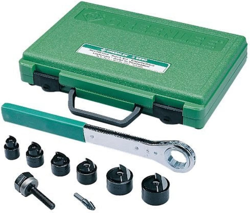 Greenlee 36693G Hydraulic Punch Set Slug-Buster® Punch Set ISO 16mm - 63 mm
