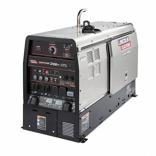 Lincoln K2409-5 Engine-Driven Welder, Vantage 322 Series, Electric Start, 12,500 W Peak