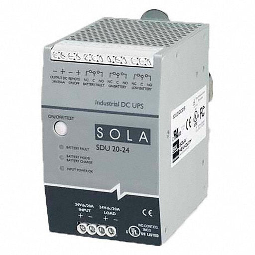 SOLAHD SDU2024B UPS Single Phase, 480 VA Power Rating, 23 V DC_30 V DC Input, 23 V DC_30 V DC Output - Redwood.KV61VD24