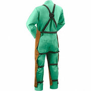 Steiner 92172 Welding Apron Split Leg Apron, 48 in Lg, Brown, Cowhide, 3 oz/sq ft Fabric Wt, Adj Buckle