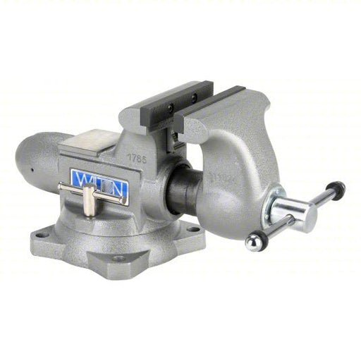 Wilton 1765 Combination Vise Heavy Duty, Enclosed, 6 1/2 in Jaw Face Wd, 6 in Max Jaw Opening, Serrated