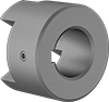 McMaster 98870A912 Machine Key, Rounded, Steel, 1/2" x 1/2", 3-1/2" Long, Undersized