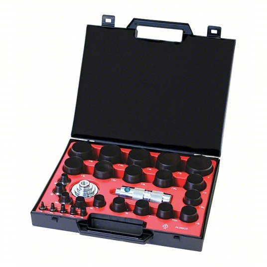 Allpax AX1302 Hollow Punch Kit,Standard,27 pcs.