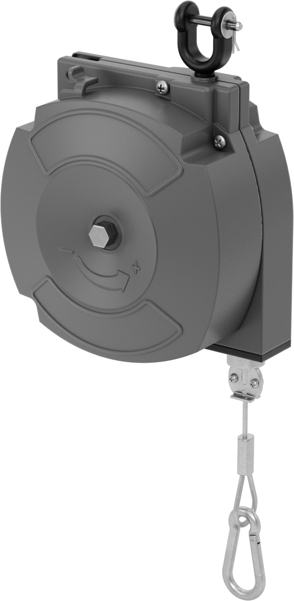 McMaster 6704A71 Tool Balancer with Cable Lock, Spring-Latch Clip, 6 to 9 lb. Capacity