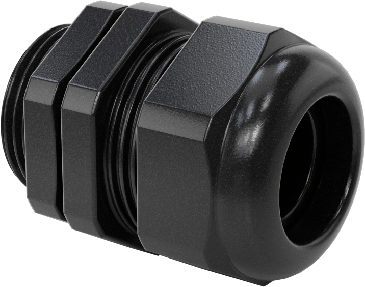 McMaster 69915K72 Plastic Submersible Cord Grip, NPT Threads, for 0.51"-0.79" Cord OD, 1 Knockout Size