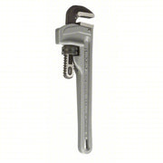 Ridgid 810/31090 Pipe Wrench Aluminum, 1 1/2 in Jaw Capacity, Serrated, 10 in Overall Lg, I-Beam