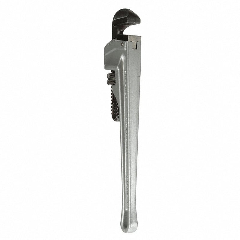 Ridgid 31095 Pipe Wrench, Straight, Aluminum, 14 in L, 2 in Jaw Capacity