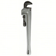Ridgid 31100 Pipe Wrench Aluminum, 2 1/2 in Jaw Capacity, Serrated, 18 in Overall Lg, I-Beam