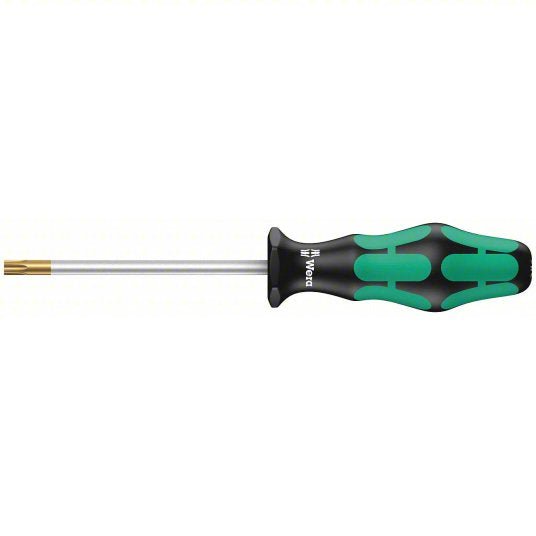 Wera 5028052001 General Purpose Torx Screwdriver T20 Tip Size, 8 in Overall Lg, 4 in Shank Lg, Ergonomic Grip