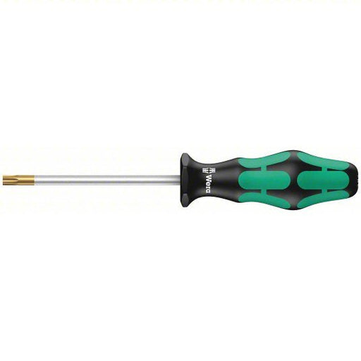 Wera 5028052001 General Purpose Torx Screwdriver T20 Tip Size, 8 in Overall Lg, 4 in Shank Lg, Ergonomic Grip