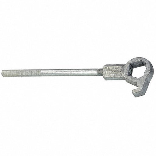 Redwood RW6AKC0 Adjustable Hydrant Wrench, Hex, 16.56 in Overall Lg