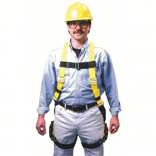 Honeywell Miller 850-4/UYK Full Body Harness Vest Harness, Mating / Tongue, Mating, L/XL, 400 lb Wt Capacity