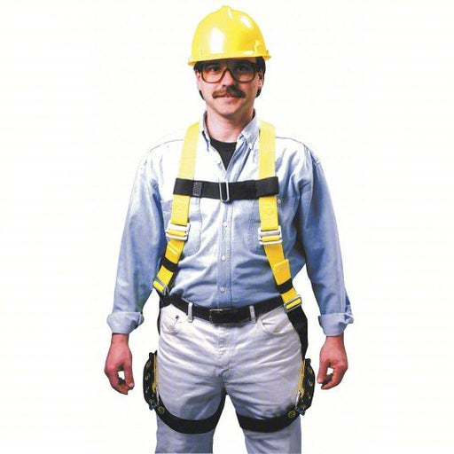 Honeywell Miller 850-4/UYK Full Body Harness Vest Harness, Mating / Tongue, Mating, L/XL, 400 lb Wt Capacity