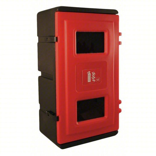 Jonesco JBDE73 Fire Extinguisher Cabinet For 30 lb Tank Wt, Cabinet, Surface