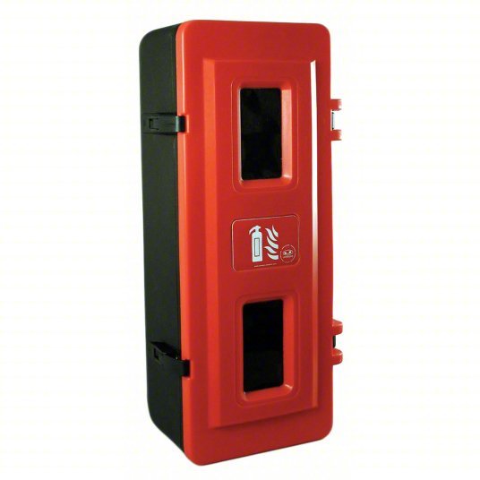 Jonesco JBXE83 Fire Extinguisher Cabinet For 20 lb Tank Wt, Cabinet, Surface