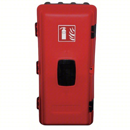 Jonesco JEBE06 Fire Extinguisher Cabinet For 10 lb Tank Wt, Cabinet, Surface