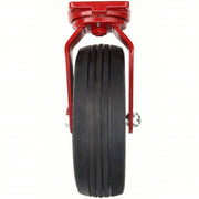 Hamilton S-7516-SPRT Plate Caster with Flat-Free Wheels 16 in Wheel Dia., 2900 lb, 18 1/2 in Mounting Ht, D