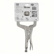 Irwin 11SP Locking C-Clamp Swivel, 3 1/2 in Max Jaw Opening, 2 5/8 in Throat Dp, 11 in Overall Clamp Lg