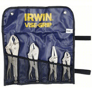 Irwin 428GS Pliers Set Curved, 1 1/8 in_1 1/2 in_1 7/8 in_2 in Max Jaw Opening, Plain Grip, Bolts/Nuts