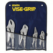 Irwin 428GS Pliers Set Curved, 1 1/8 in_1 1/2 in_1 7/8 in_2 in Max Jaw Opening, Plain Grip, Bolts/Nuts