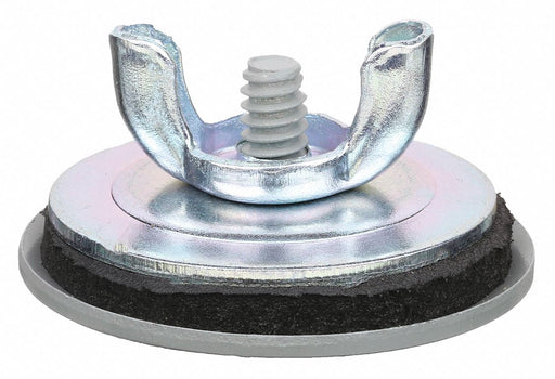 Wiegmann WAS075 Hole Seal, Steel, 3/4 in Conduit Hole Size, For 0.75 in Hole Dia - Max, Carbon Steel, Gray