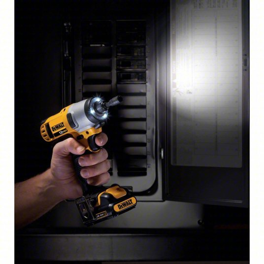 DeWalt DCF815S2 Impact Driver 950 in-lb Max. Torque, 2,450 RPM Free Speed, 3,400 Impacts per Minute, (2) 1.3 Ah