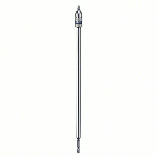 Irwin 4935705 Bit Holder 1/4 in Drive Size, Hex, 12 in Overall Bit Lg, Magnetic, 1/4 in Hex Shank Size