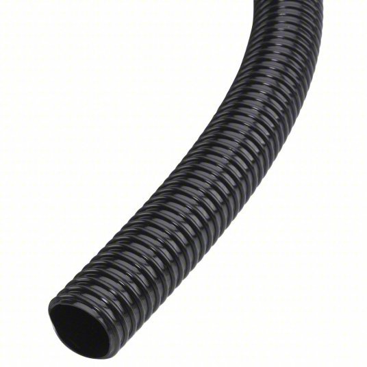 Hubbell B2050 Liquid-Tight Flex Plastic Conduit 1/2 in Trade Size, Black, 100 ft Nominal Lg, B